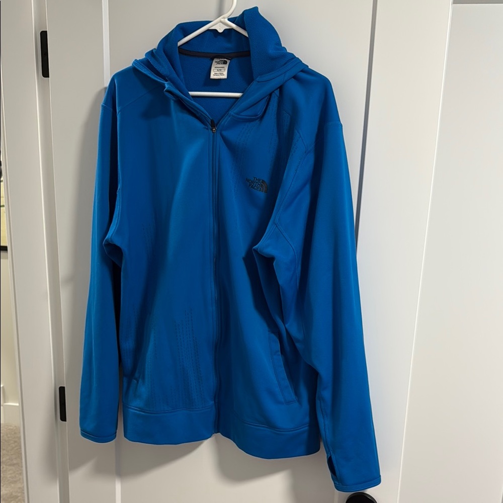 The North Face Vibrant Blue Full-Zip Jacket